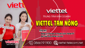 Viettel Tam Nông - 829 Ấp Phú Lợi, QL30, xã An Long, huyện Tam Nông, Đồng Tháp