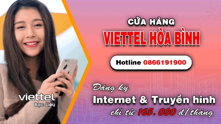Lắp mạng Viettel huyện Hòa Bình