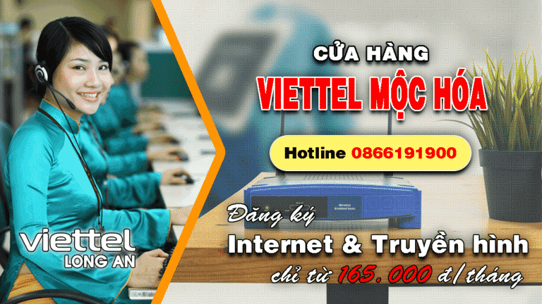Lắp Mạng Viettel Mộc Hóa