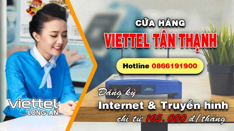Lắp Mạng Viettel Tân Thạnh