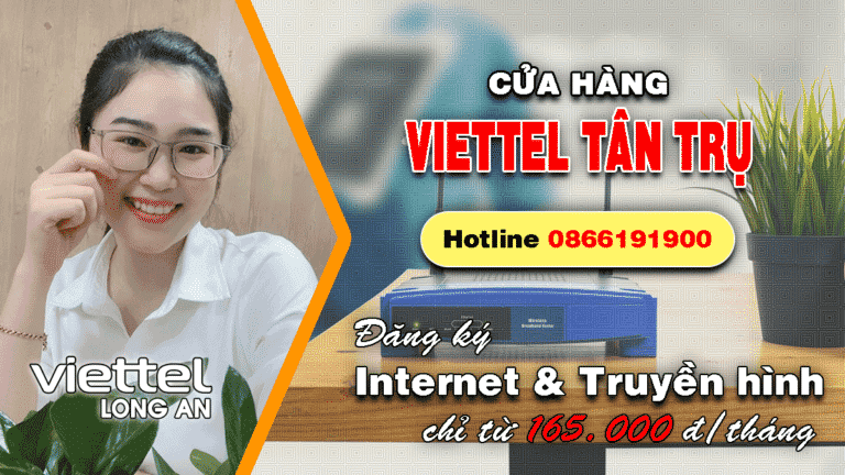 Lắp Mạng Viettel Tân Trụ