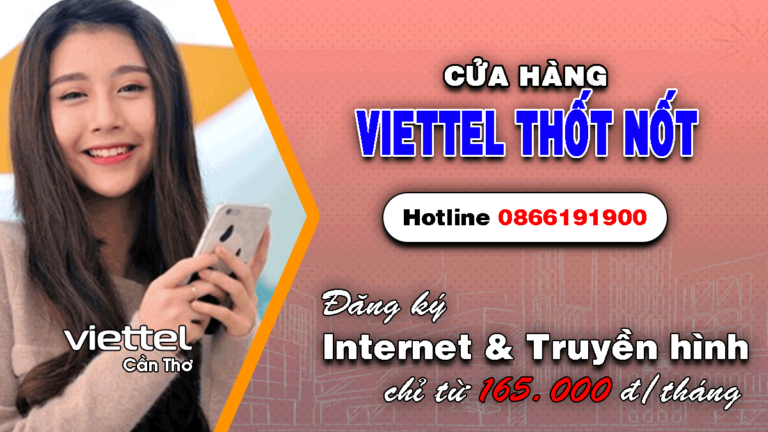 Lắp mạng Viettel Thốt Nốt