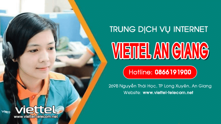 Lắp Mạng Internet/Truyền hình Viettel An Giang