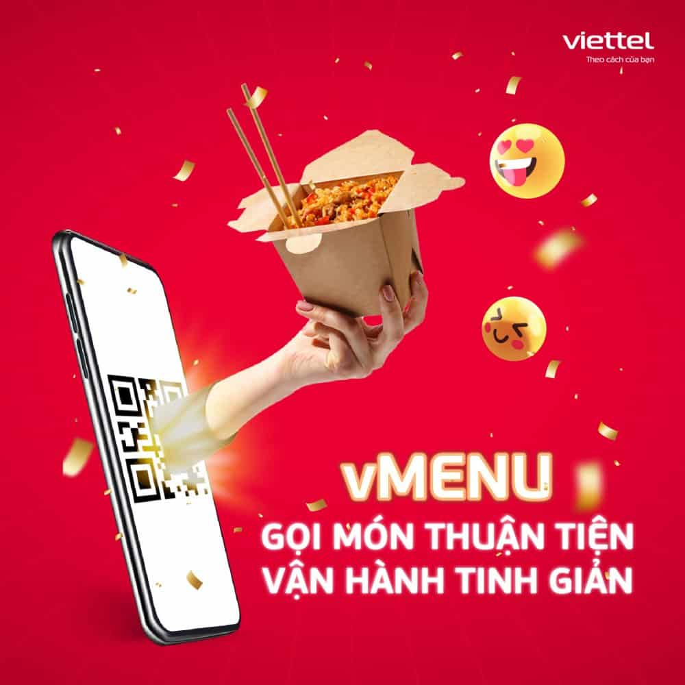 vMENU - phần mềm quản lý nhà hàng, quán ăn, quán cafe của Viettel Telecom