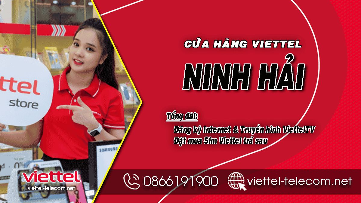 Khuyến mãi đăng ký lắp mạng Internet, Truyền hình Viettel Ninh Hải