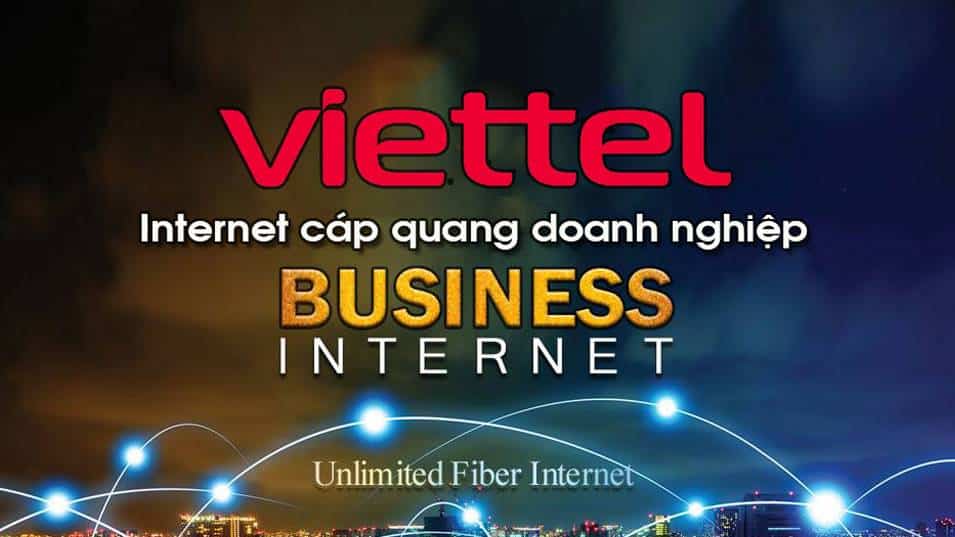 Bảng giá gói Internet cáp quang doanh nghiệp Viettel FTTH