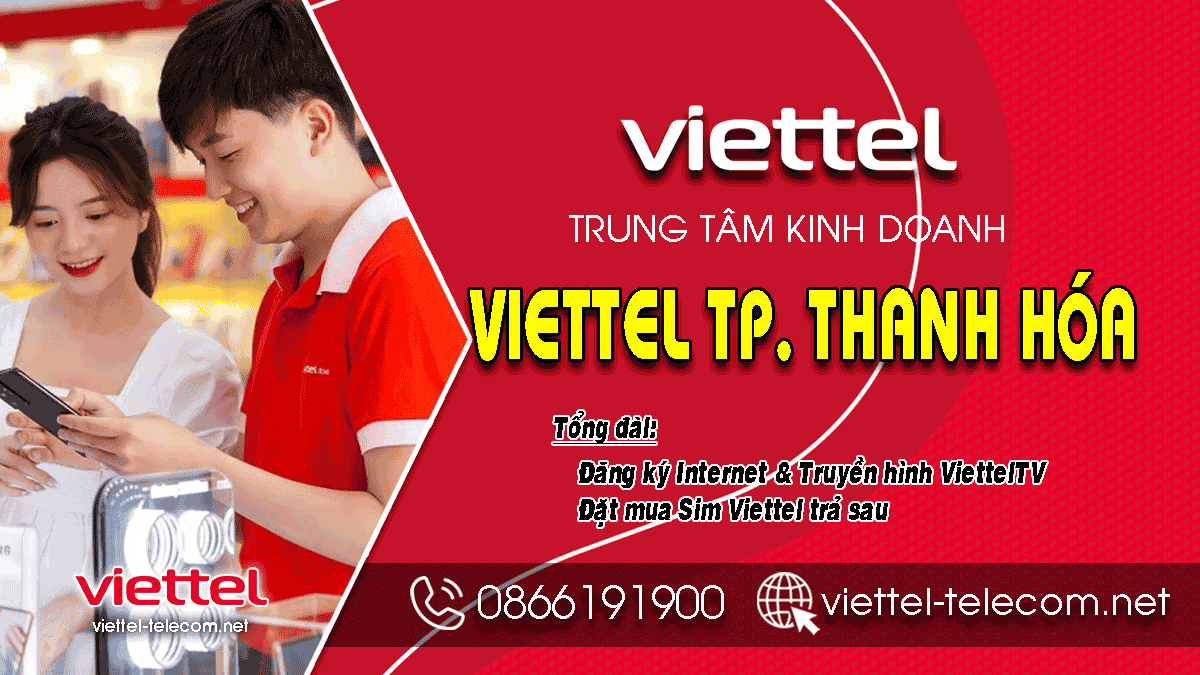 Cửa hàng Viettel thành phố Thanh Hóa
