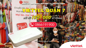bảng giá lắp mạng internet và truyền hình viettel tại q.7 tphcm miễn phí