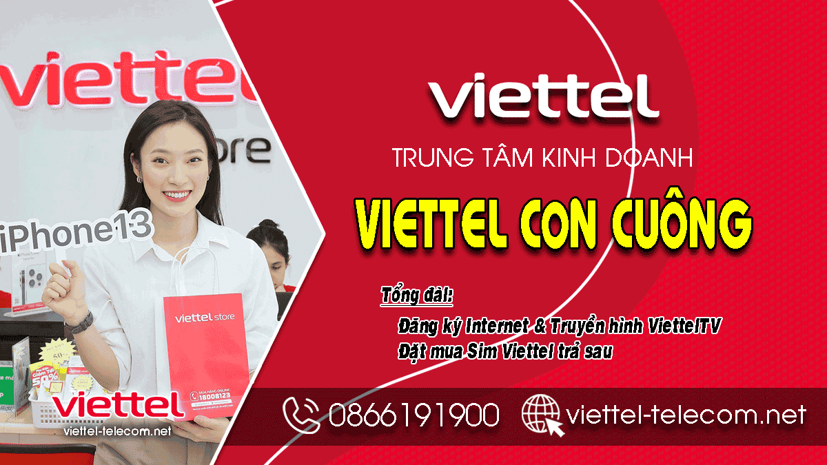 Cửa hàng Viettel Con Cuông