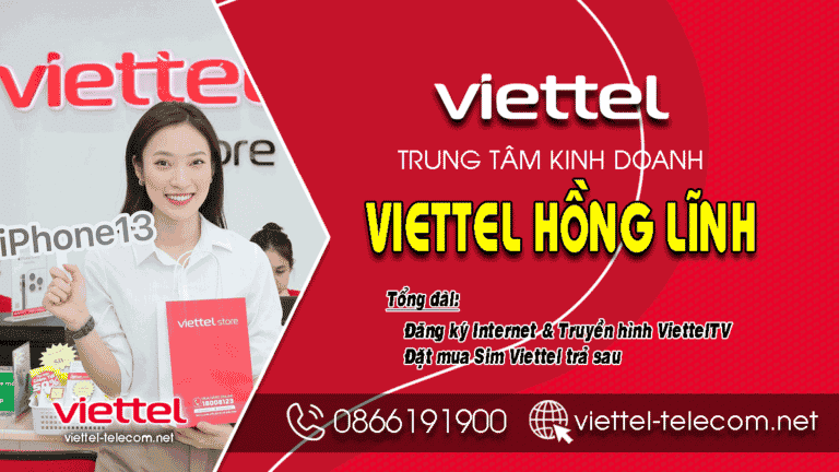 Cửa hàng Viettel Hồng Lĩnh