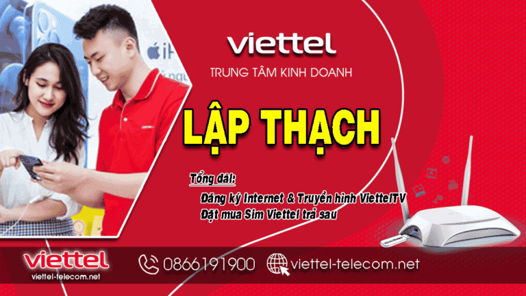 Cửa hàng Viettel Lập Thạch