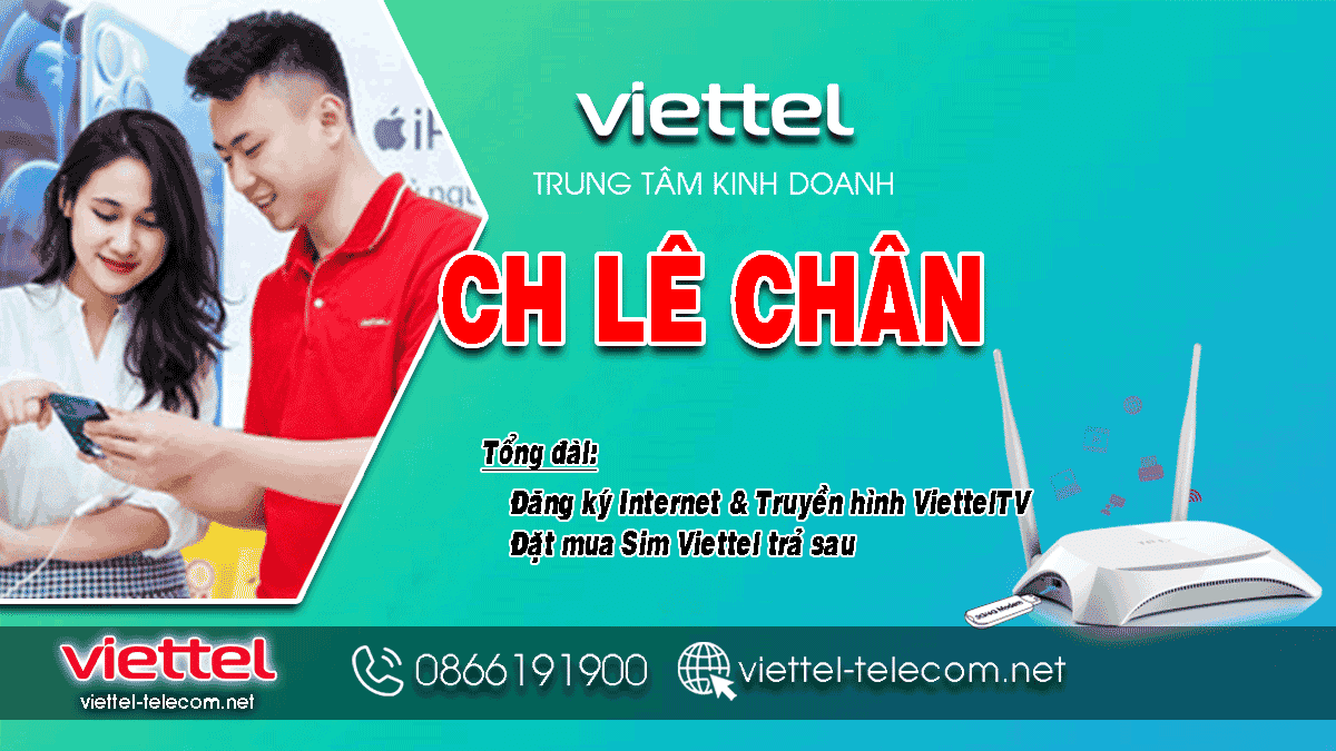 Cửa hàng Viettel Quận Lê Chân – Hải Phòng