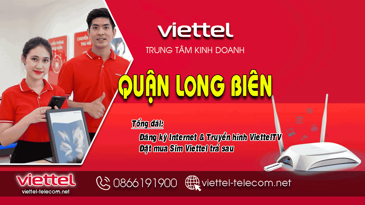 Cửa hàng Viettel Quận Long Biên