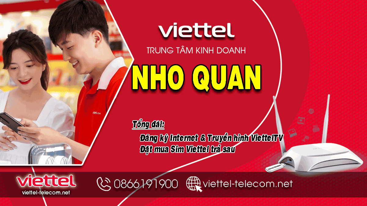 Cửa hàng Viettel huyện Nho Quan