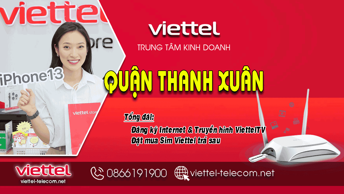 Cửa hàng Viettel Quận Thanh Xuân