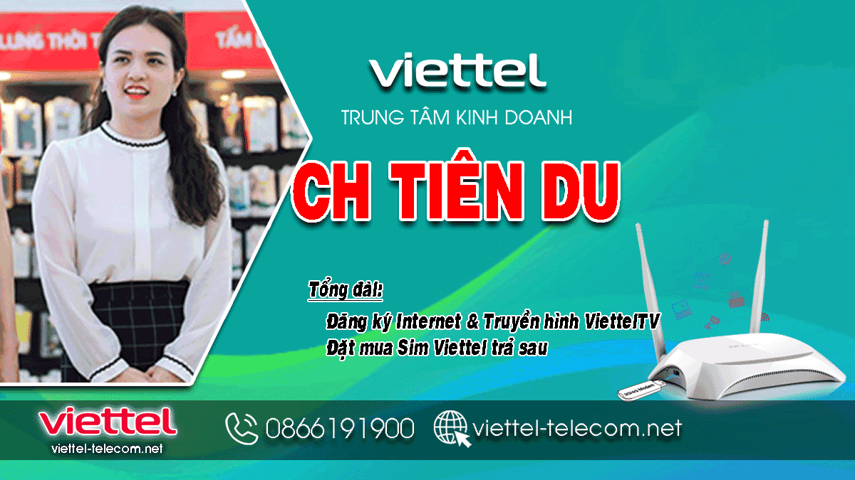 Cửa hàng Viettel huyện Tiên Du
