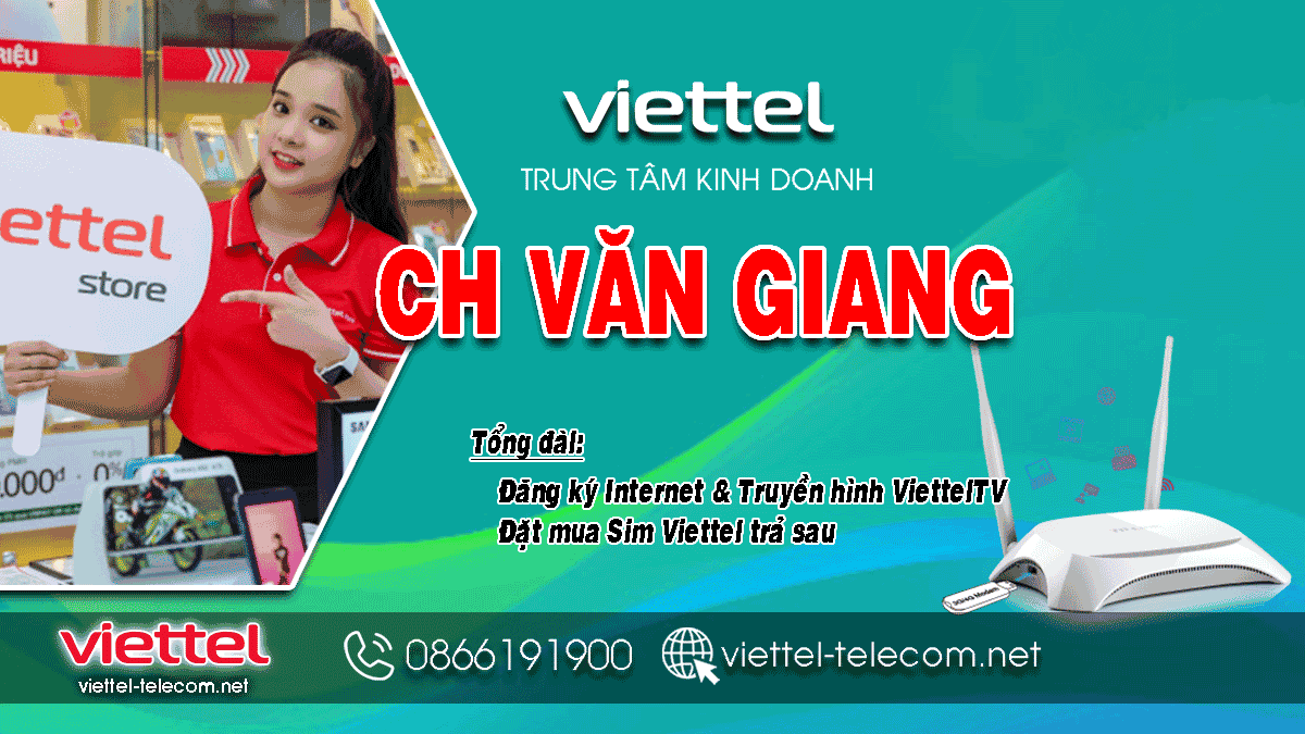 Cửa hàng Viettel huyện Văn Giang