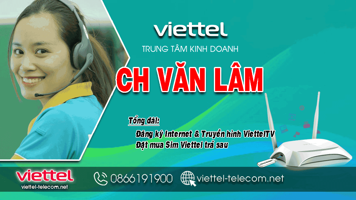 Cửa hàng Viettel huyện Văn Lâm