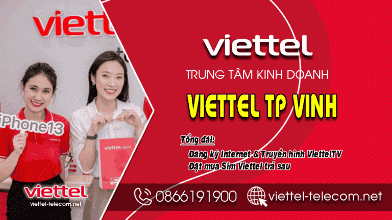 Cửa hàng Viettel thành phố Vinh