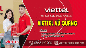 Cửa hàng Viettel Vũ Quang Hà Tĩnh