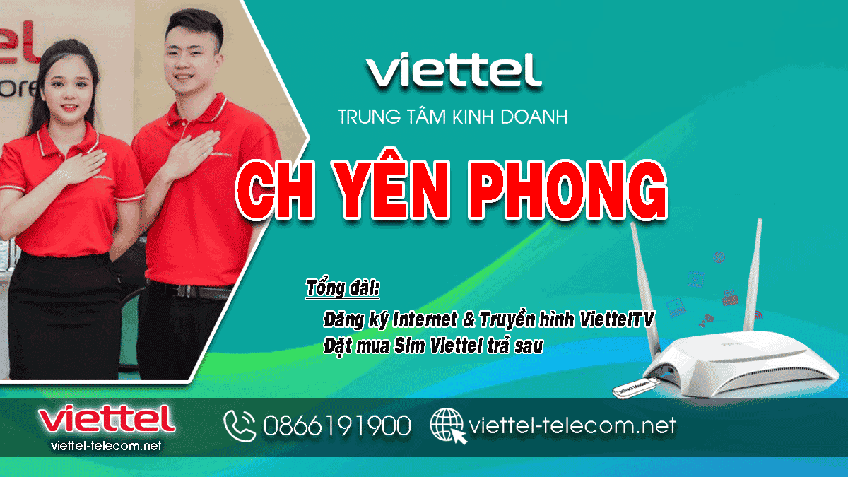 Cửa hàng Viettel huyện Yên Phong