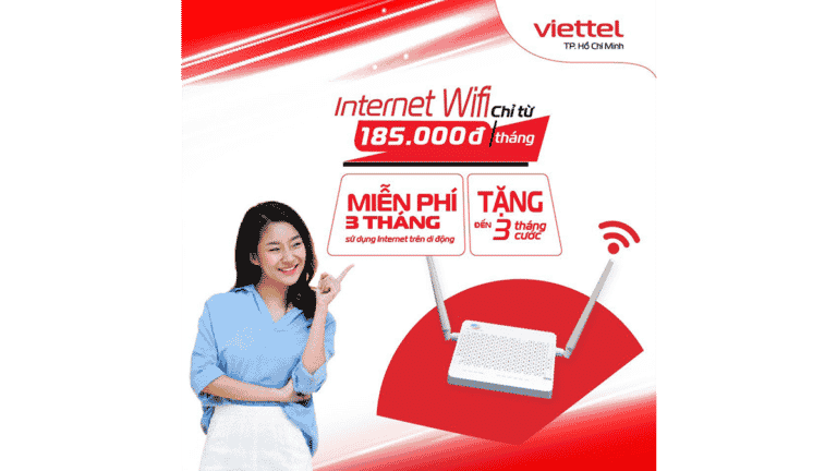 Cửa hàng Viettel HCM – Bảng giá lắp mạng Internet & Truyền hình TV360