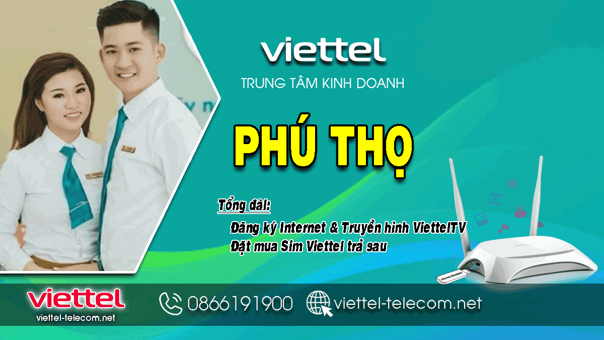 Cửa hàng Viettel thị xã Phú Thọ