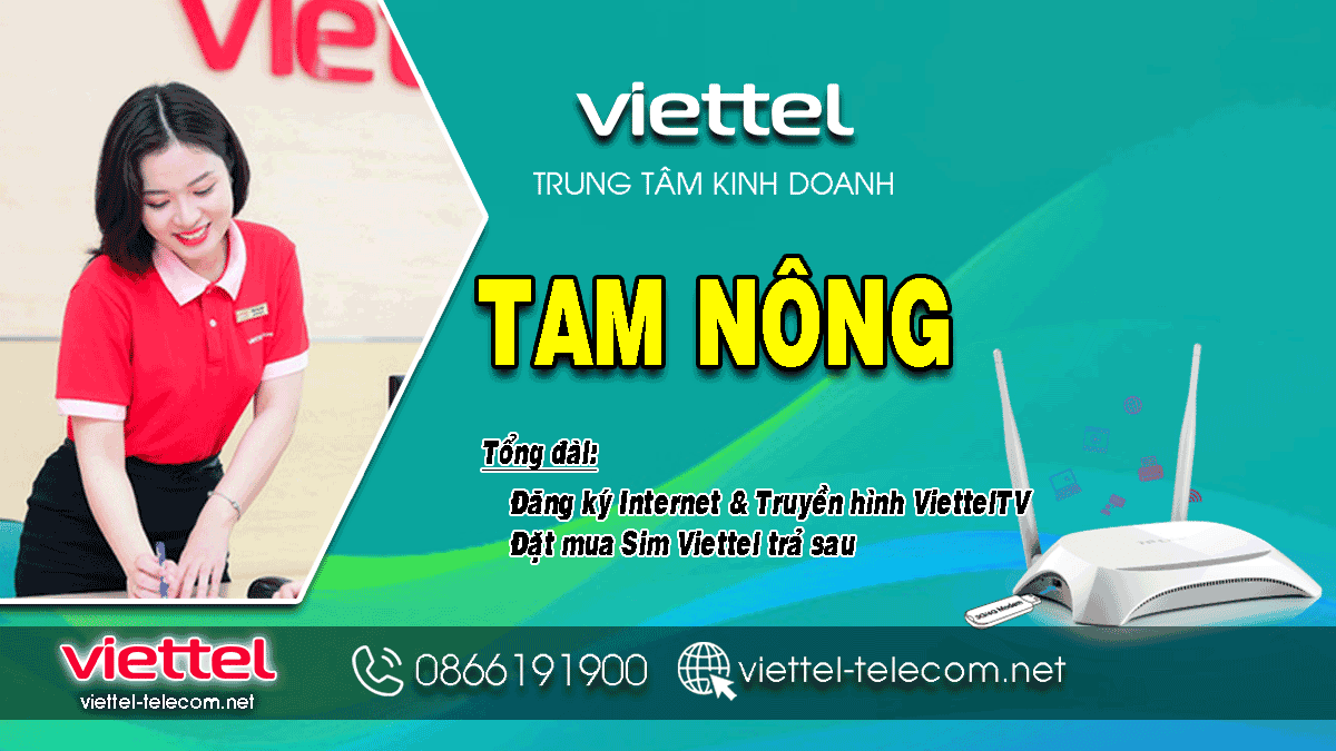 Cửa hàng Viettel Tam Nông – Phú Thọ