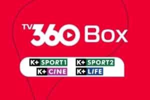 TV360 BOX kèm gói kênh K+