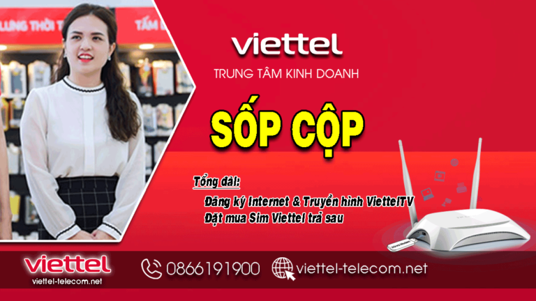 Cửa hàng Viettel Sốp Cộp