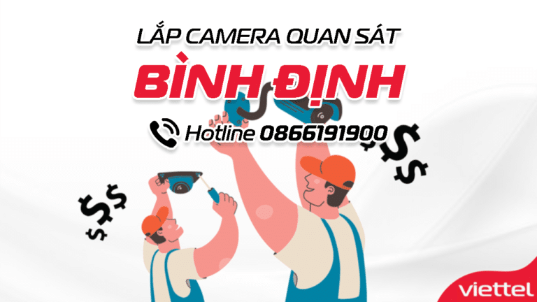 Lắp camera Viettel tại Bình Định