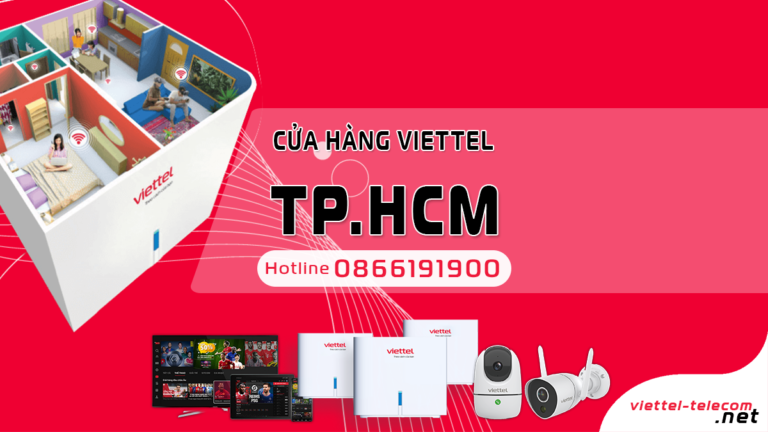 Danh sách địa chỉ 19 cửa hàng Viettel tại TP.HCM